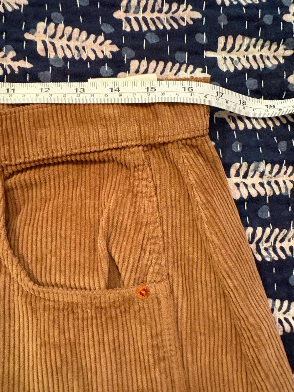 NWT We The Free Good Luck Mid Rise Barrel Cords - Picture 4 of 9